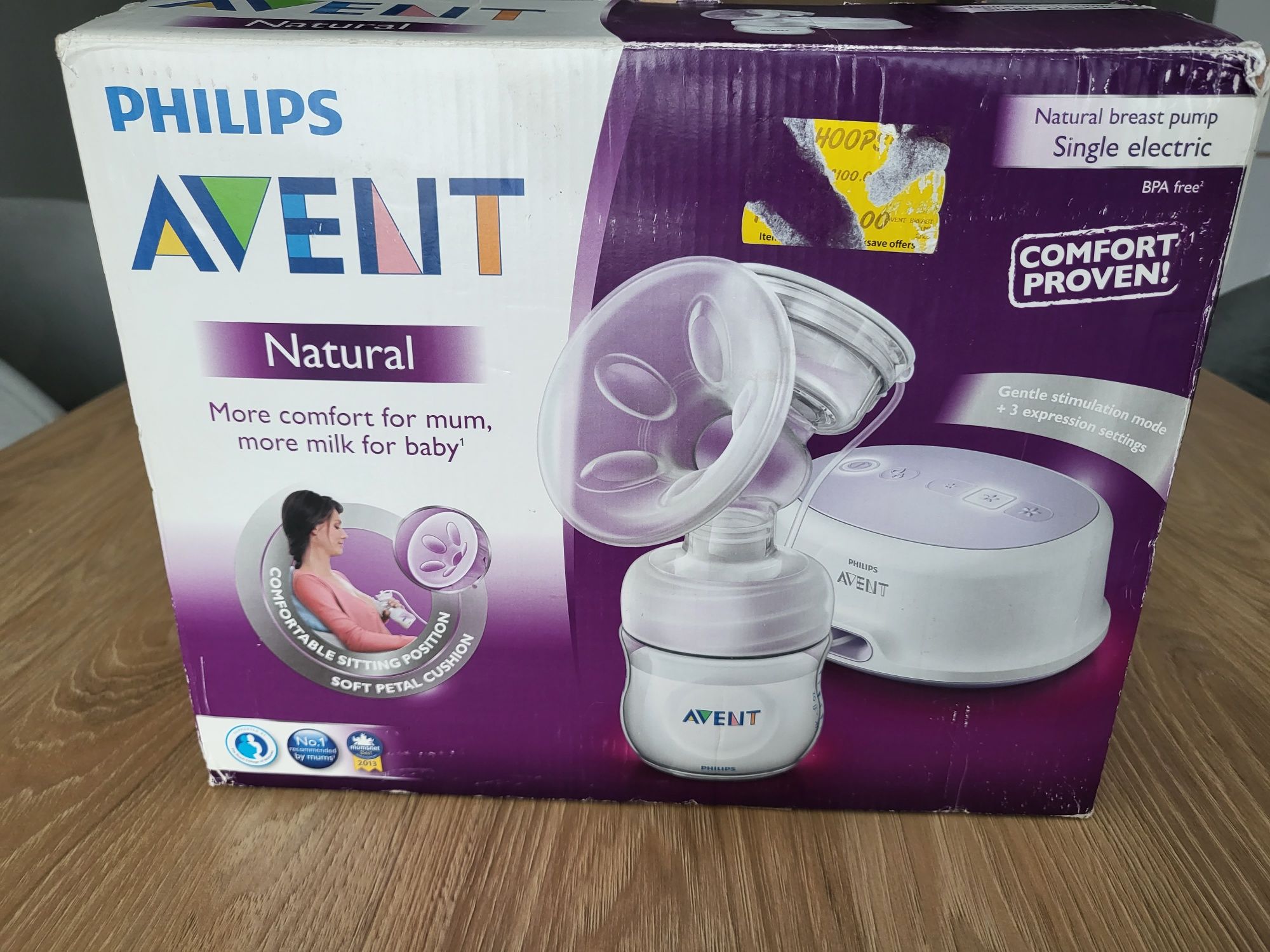 Електрическа помпа за кърма Philips Avent Natural + ПОДАРЪЦИ