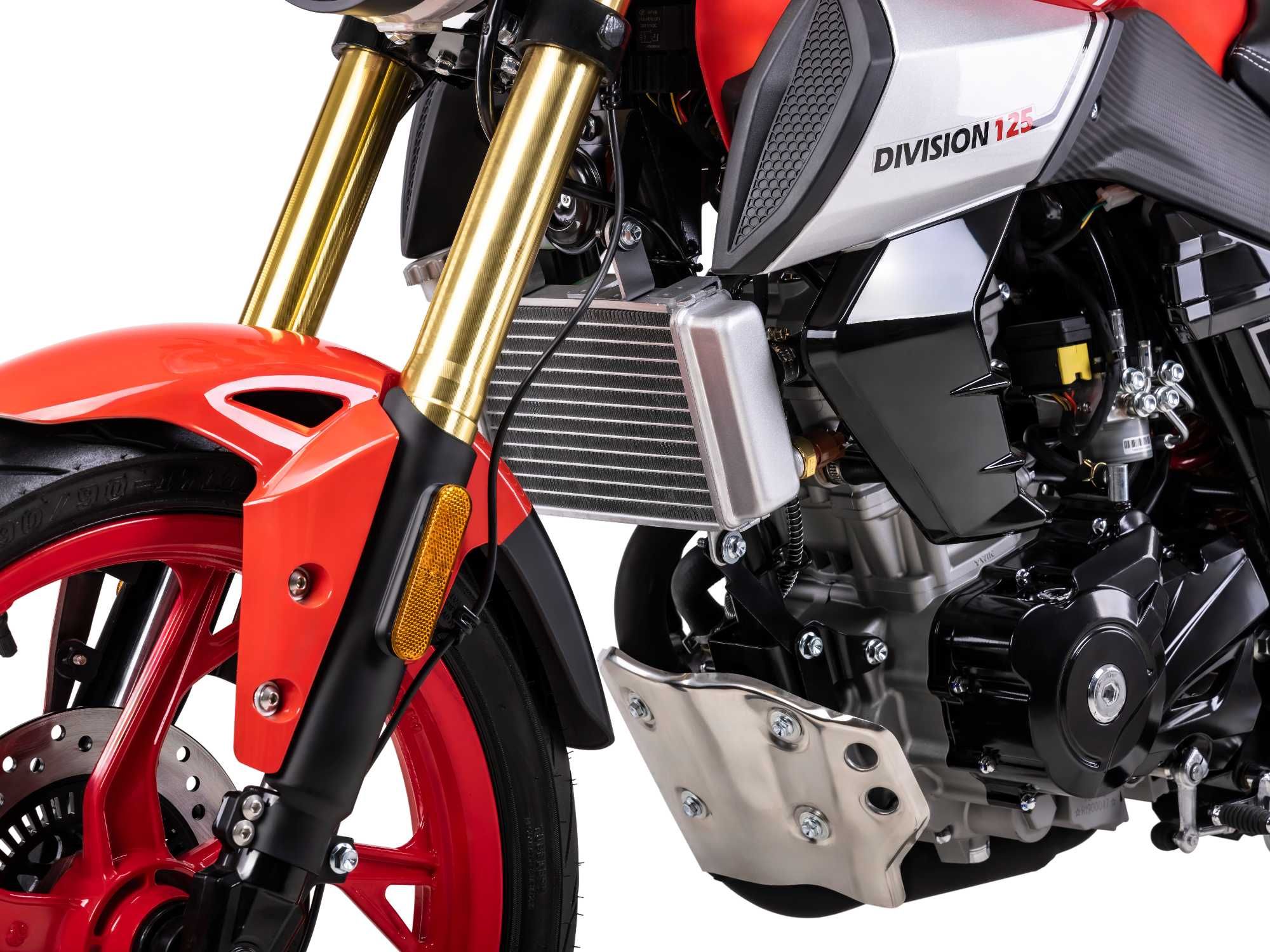 Motocicleta Romet Division 125cm3 rosu