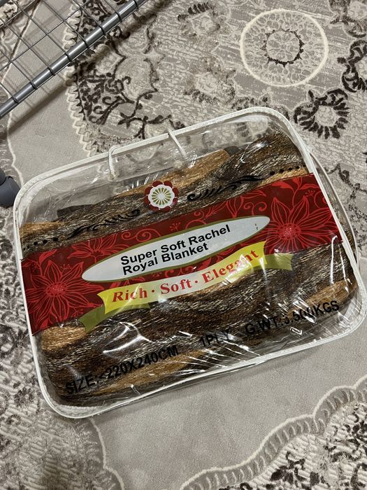 Cuvertura de pat crem maro 170x350 Premiim din Grecia