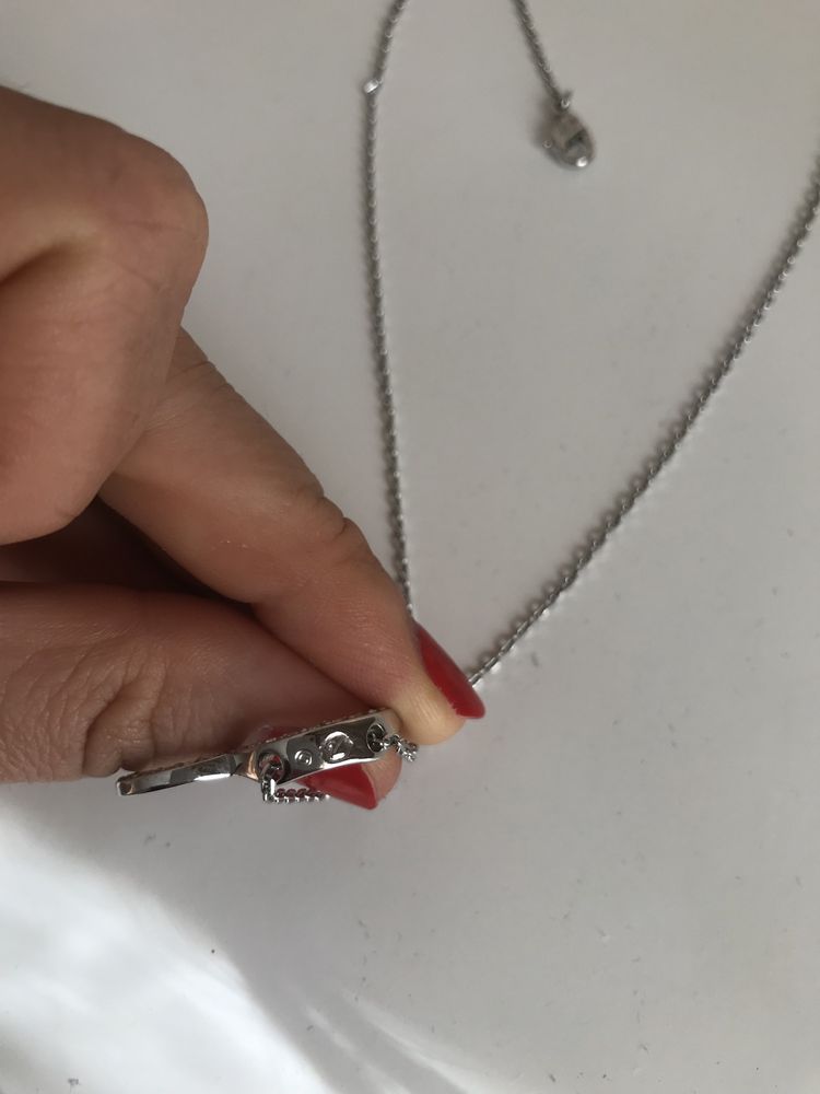 Swarovski колие сърце