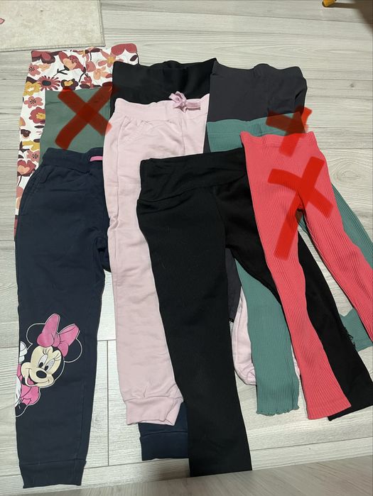 Лот от клинчета и панталонки 110/116