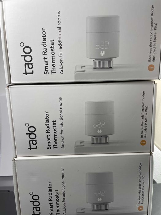 TADO starter kit valva termostat calorifer smart + hub NOU nu Netatmo