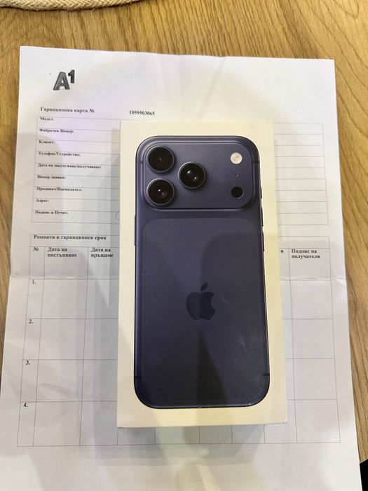 Iphone 17 pro 256 Неразопакован