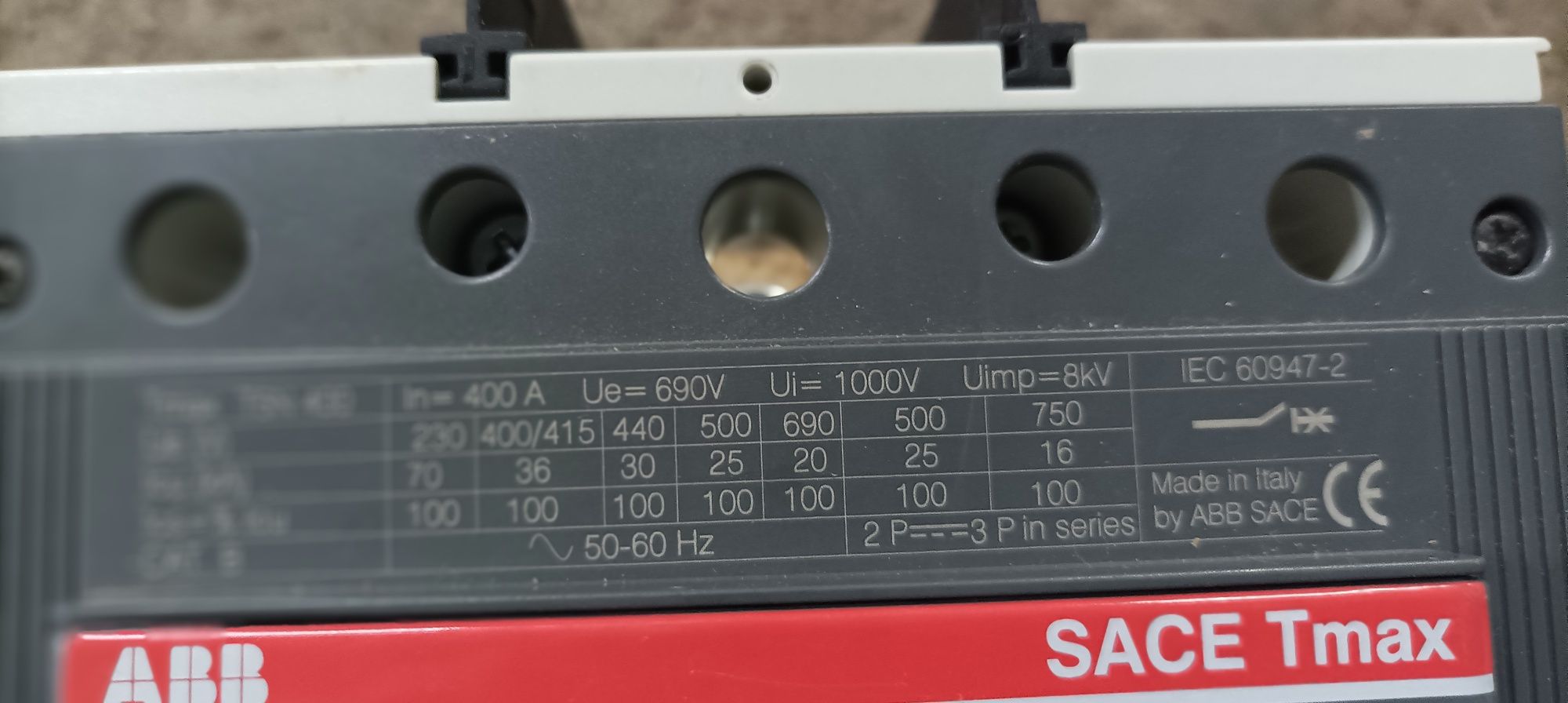 Силов предпазител ABB 400 A