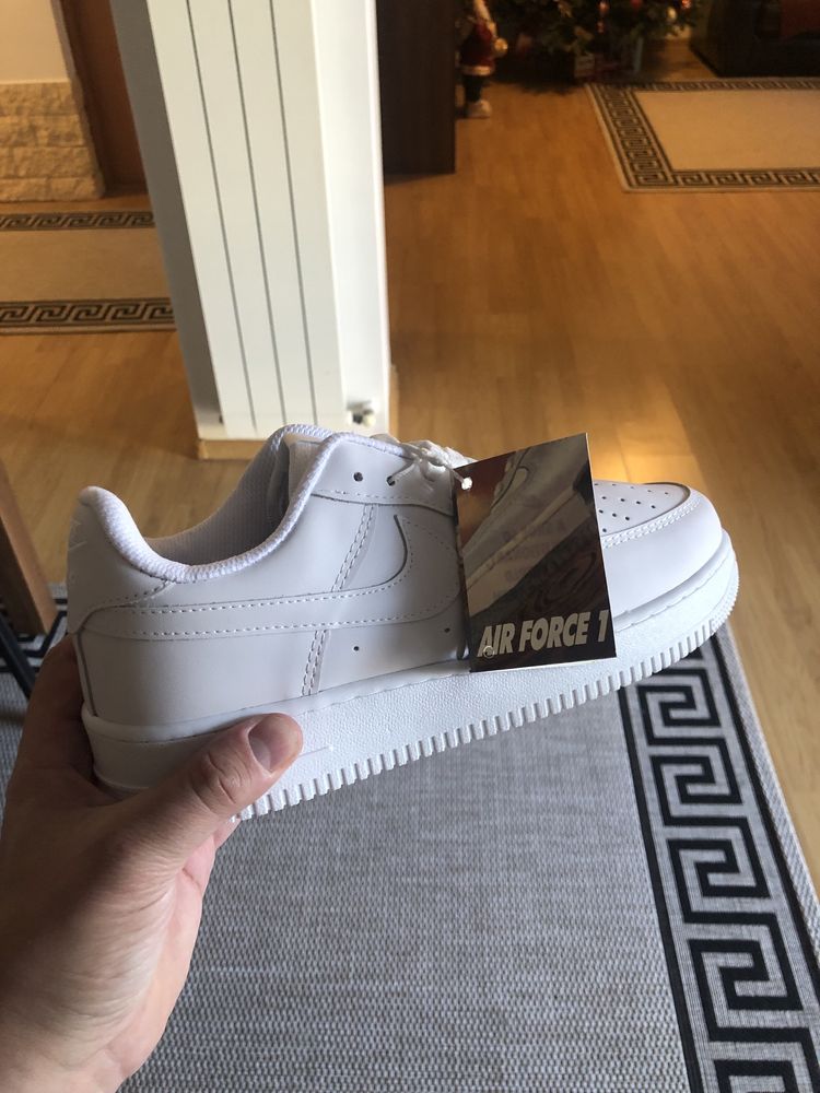 Nike Air Force 1 AF1 albi triple white 36-44 (Livrare cu verificare)