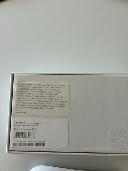 Magic mouse 2, apple