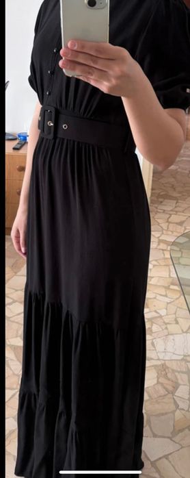 Rochie lungă neagră