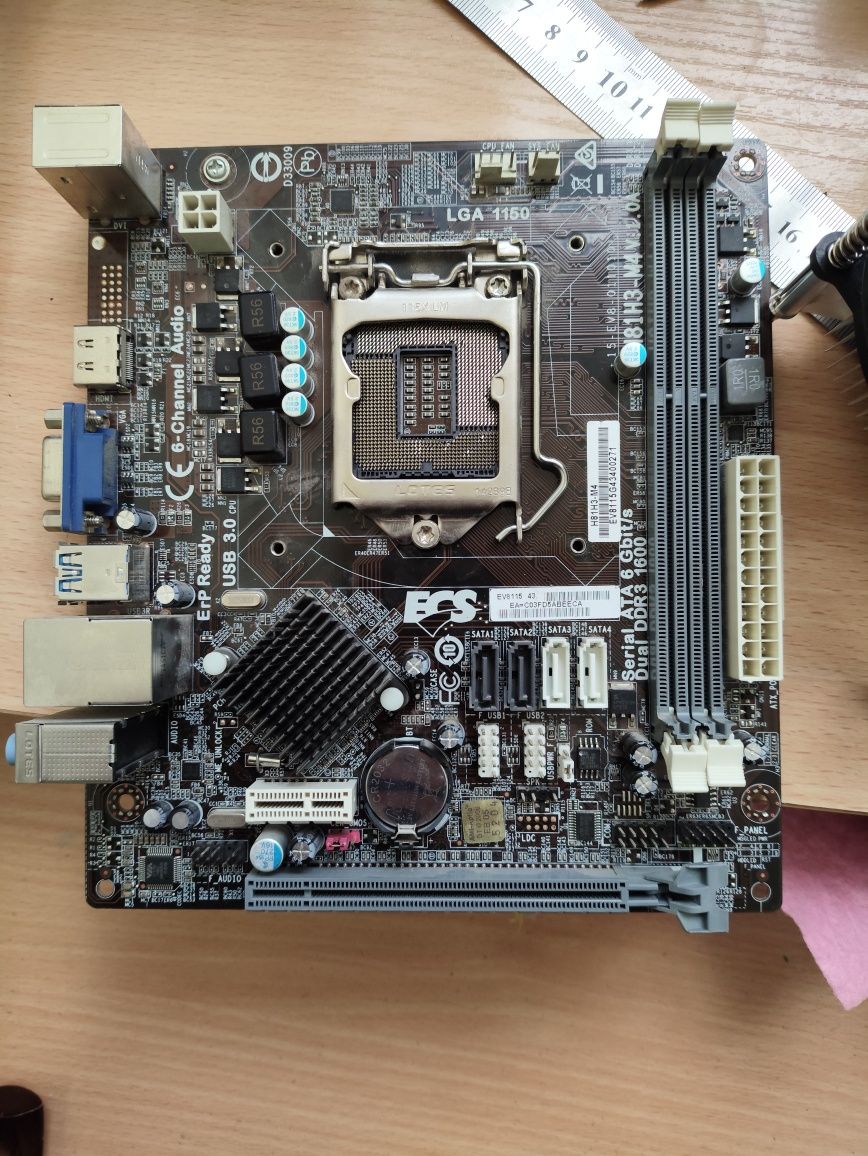 Мат плата ecs H81H3-M4
