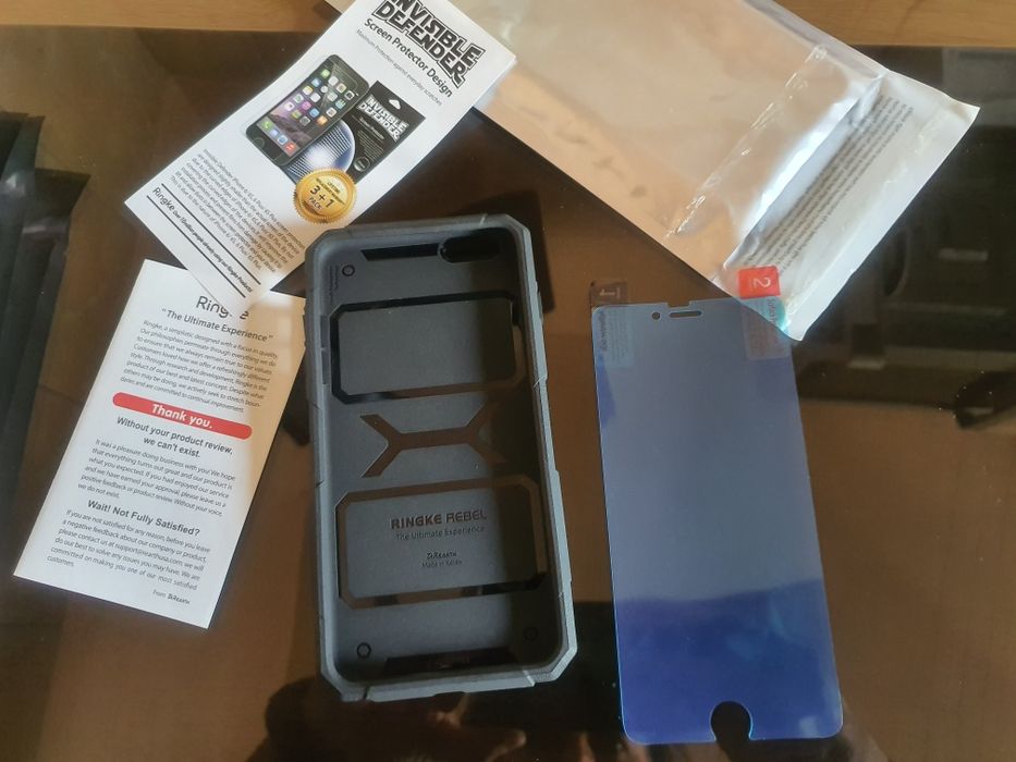 Husa Iphone 6Plus +Folie Ringke