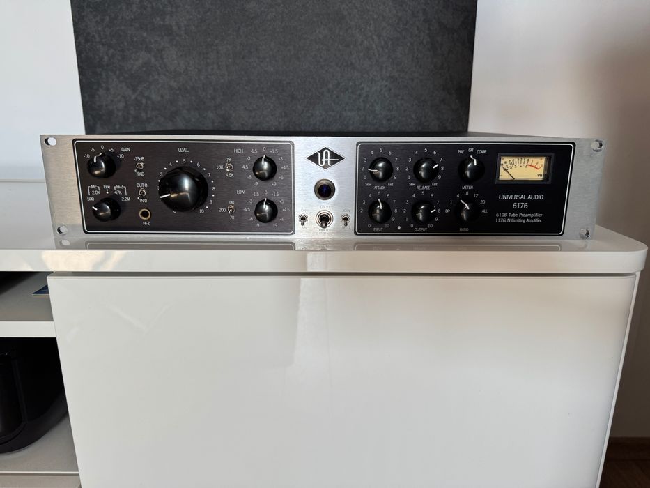 Preamp Universal Audio 6176 - Rme, Apogee, Genelec, Adam, Neve,