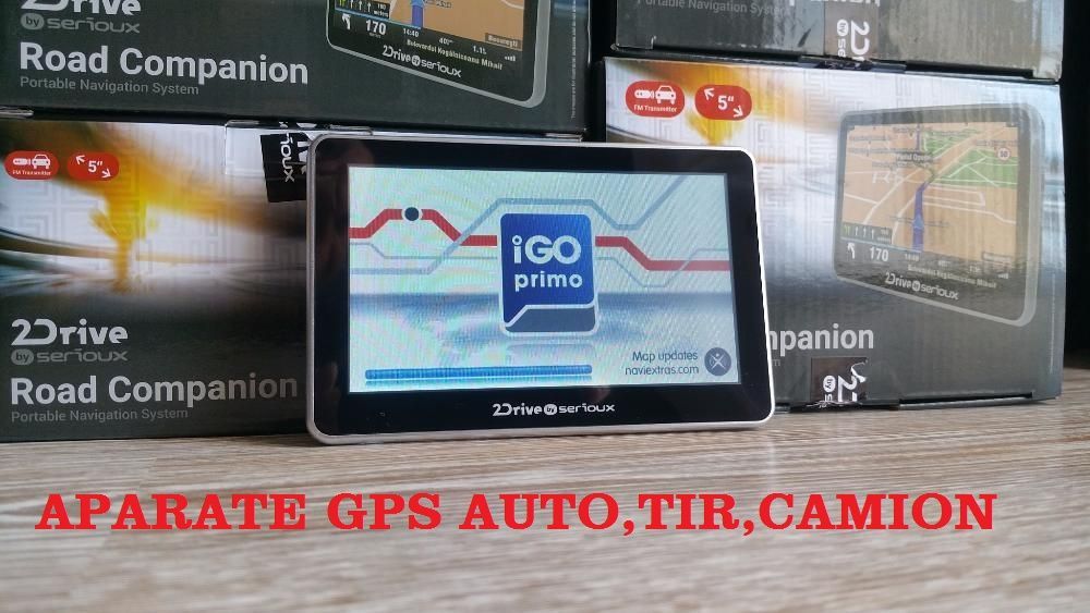 GPS Auto Navigatie 7" HD GPS AUTO GPS TIR CAMION 256ram,Europa 2024