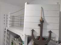 Corabie loc de joaca / pat