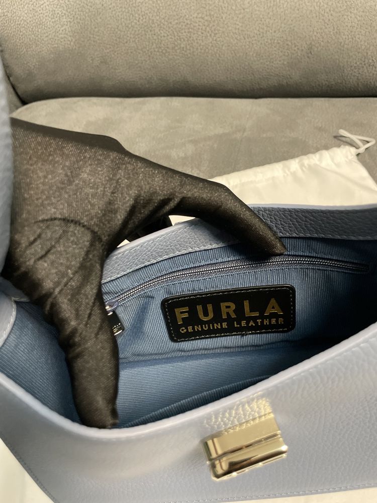 Furla 1927 S чанта в синьо