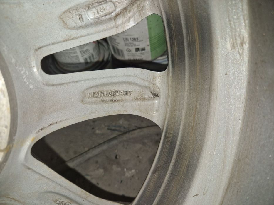 1 бр джанти 17цола с гума  за мерцедес