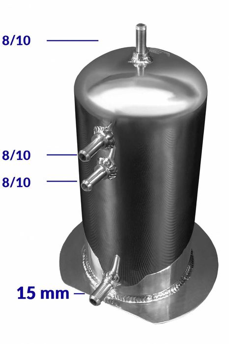 Компенсаторен съд за гориво бензин 2.5литра помпа резервоар