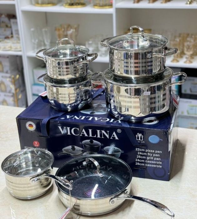 Набор кастрюль Викалина