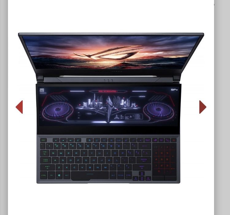 Laptop gaming Asus ROG Zephyrus DUO 15 GX550LWS