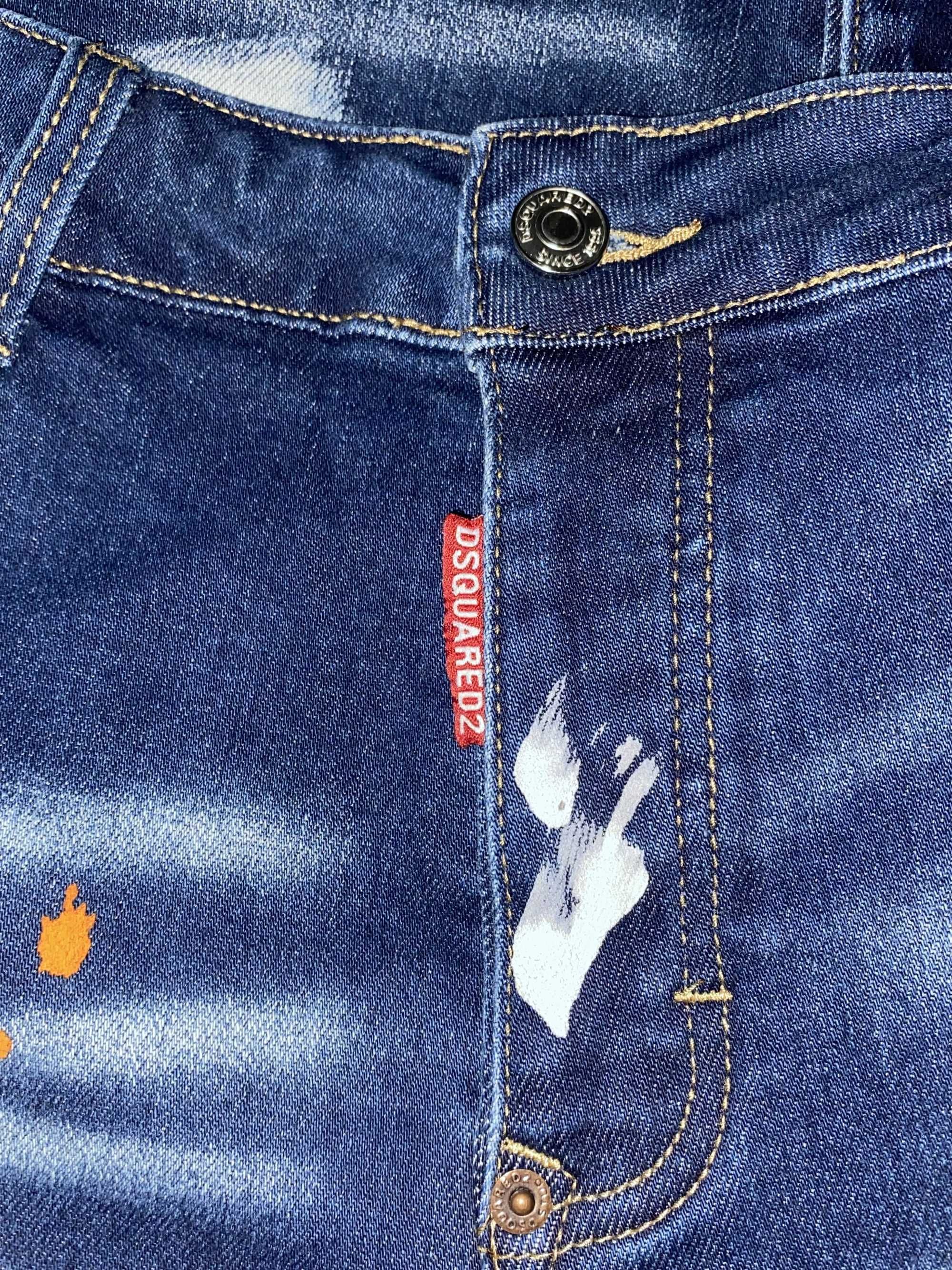 Продавам мъжки дънки Dsquared2, размер Л/36