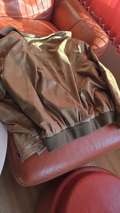 Кожено мъжко яке pierre cardin XL