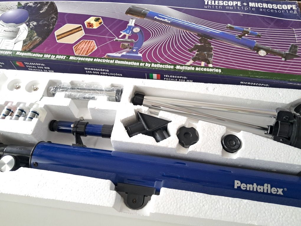 Set pentru stiinta Telescop și Microscop