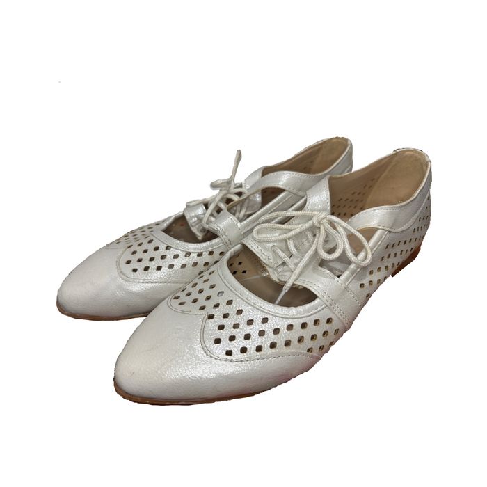 Balerini de culoare abla MODATREND