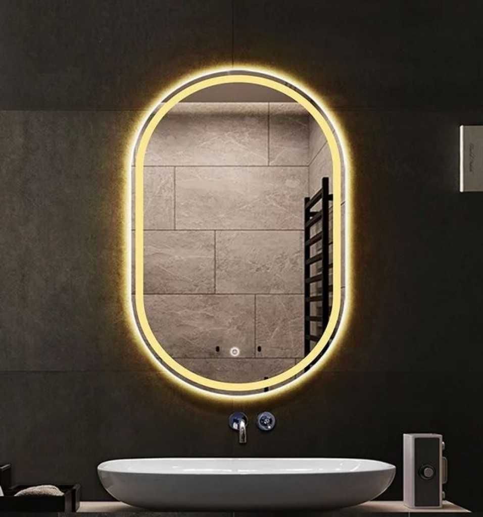 Елегантно LED огледало Размери: 60 x 90 см / 80 x 120 см