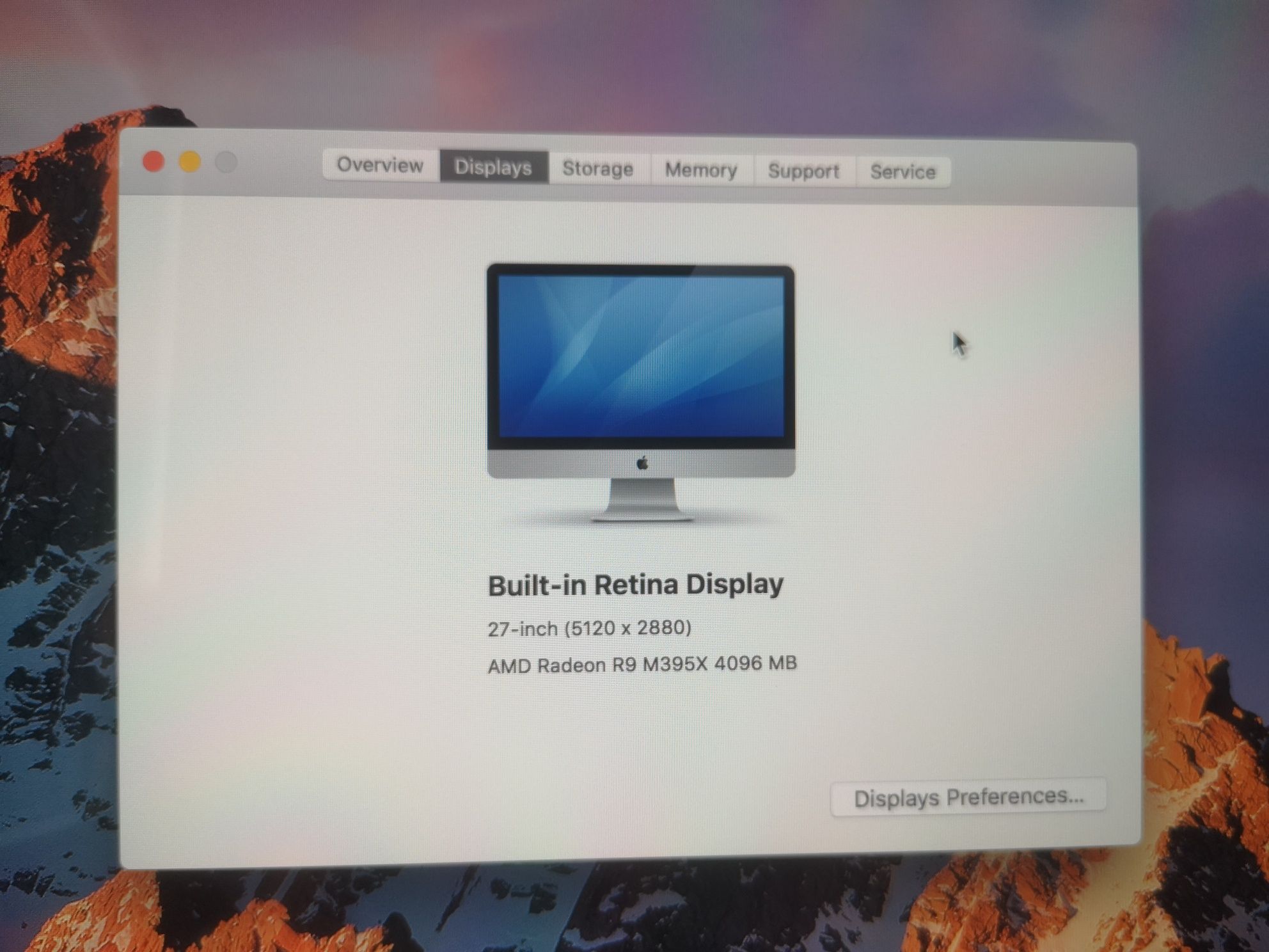 iMac (Retina 5K, 27-inch, Late 2015) Monterey- като нов