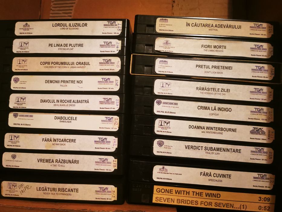 Filme Vhs Cinemateca 300 filme