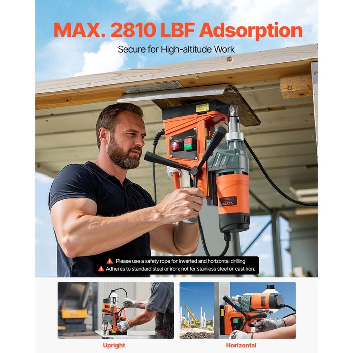 Gauritor Magnet 1450W 12500N Portabil 850RPM