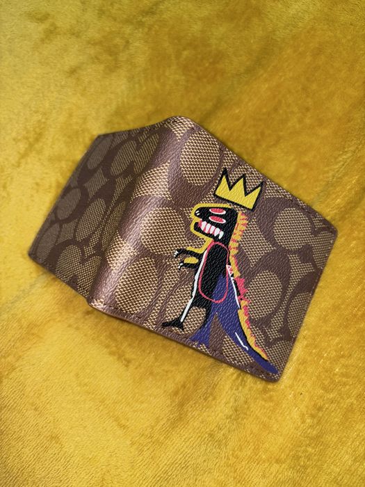 Portofel Coach maro negru nou new nepurtat nefolosit