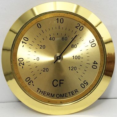 Termometru analogic, metalic - 50mm
