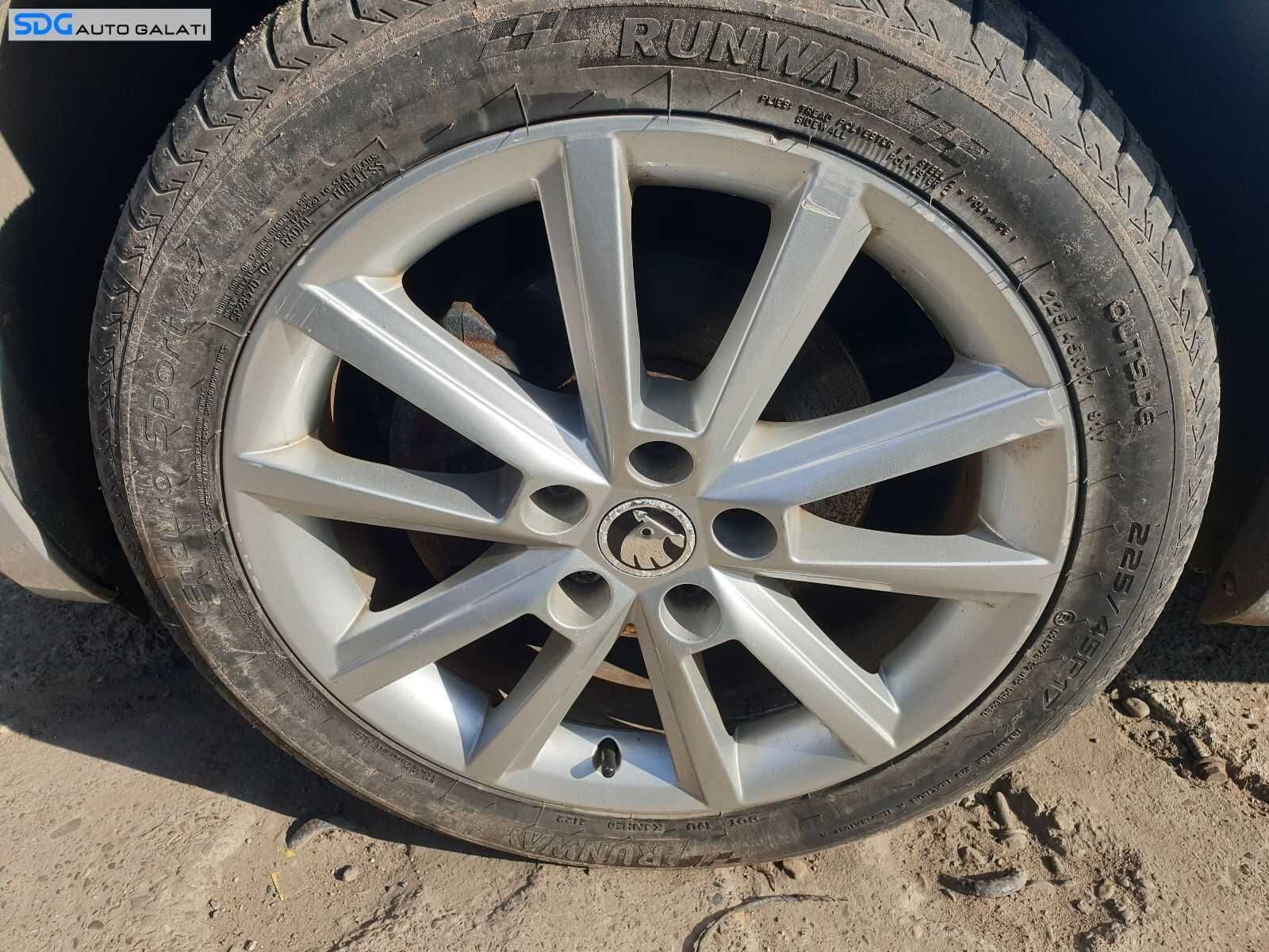 Set 4 Jante Roti Aliaj 5x112 225 45 17 R17 Skoda Octavia 3 2013 - 2017 [0325]