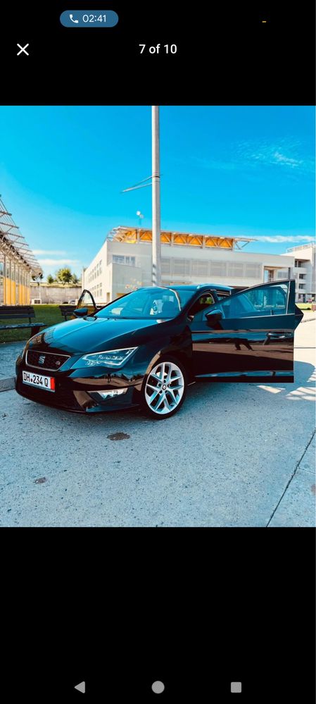 Seat Leon FR 2.0, 150 Hp, Diesel . 2016