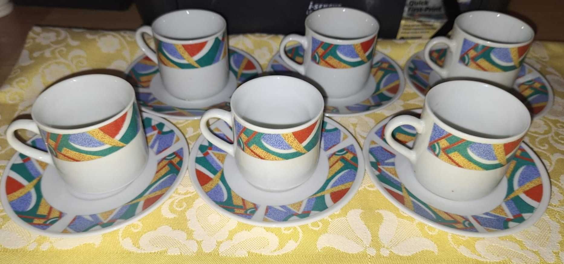 Set de cafea din porțelan