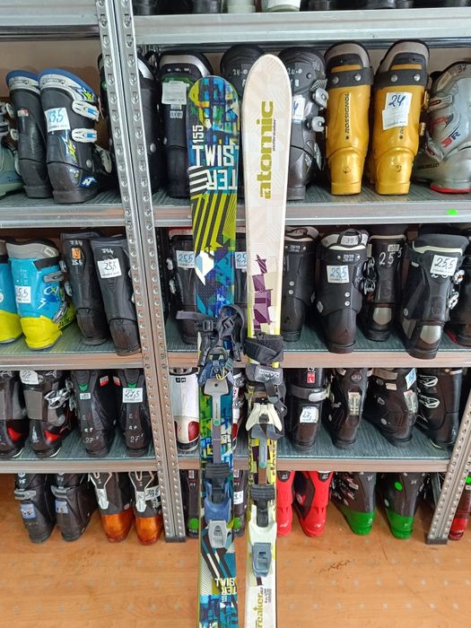 Туринг,touring, ски панти с автомати DIAMIR без стопери. - 100  лв.