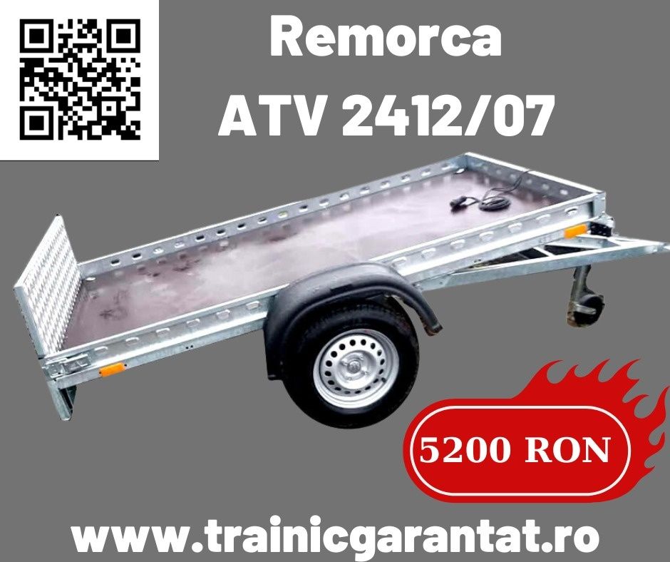 Remorcii Basculabile, Apicole,Cargo,Moto-Atv,Auto,Animale,Ambarcatiuni