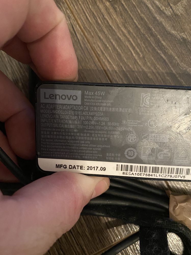 Incarcator type c lenovo adlx45ylc3a