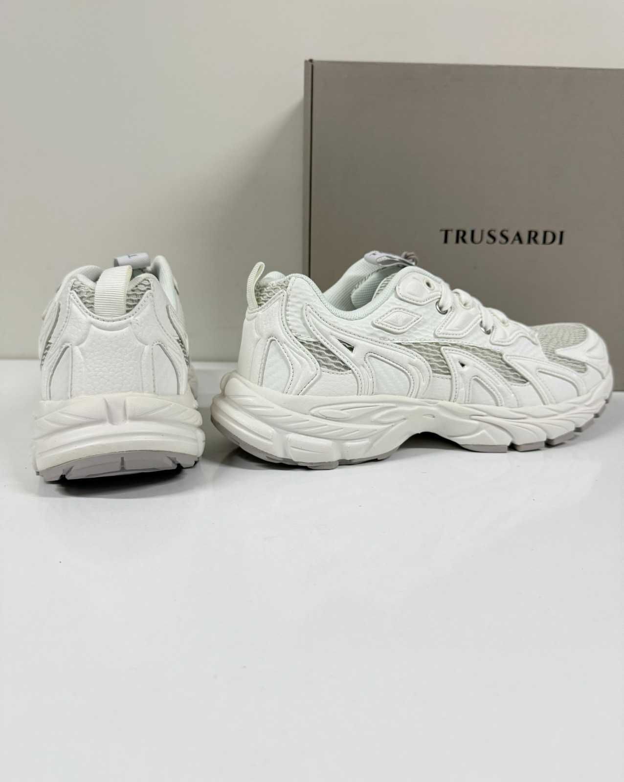 TRUSSARDI Retro Runner White