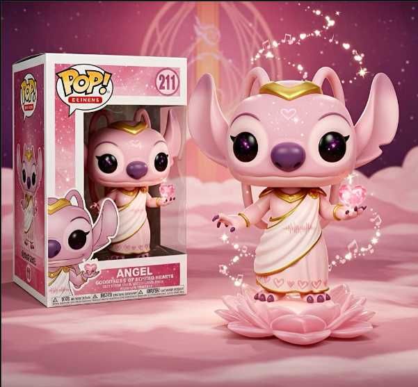 Funko Pop фигурка Стич Angel – Lilo & Stitch – Лимитирана серия