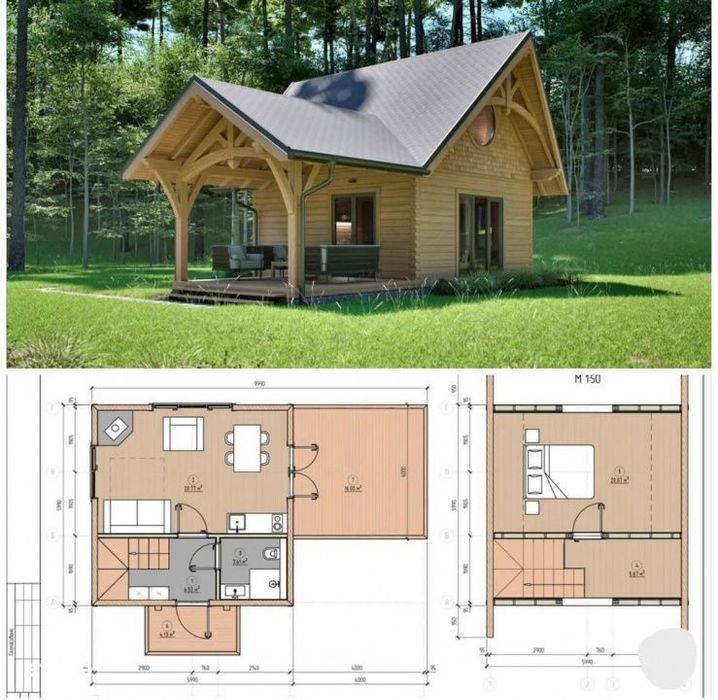 Casa / Cabana de vanzare Daia Noua la stadiul de Proiect