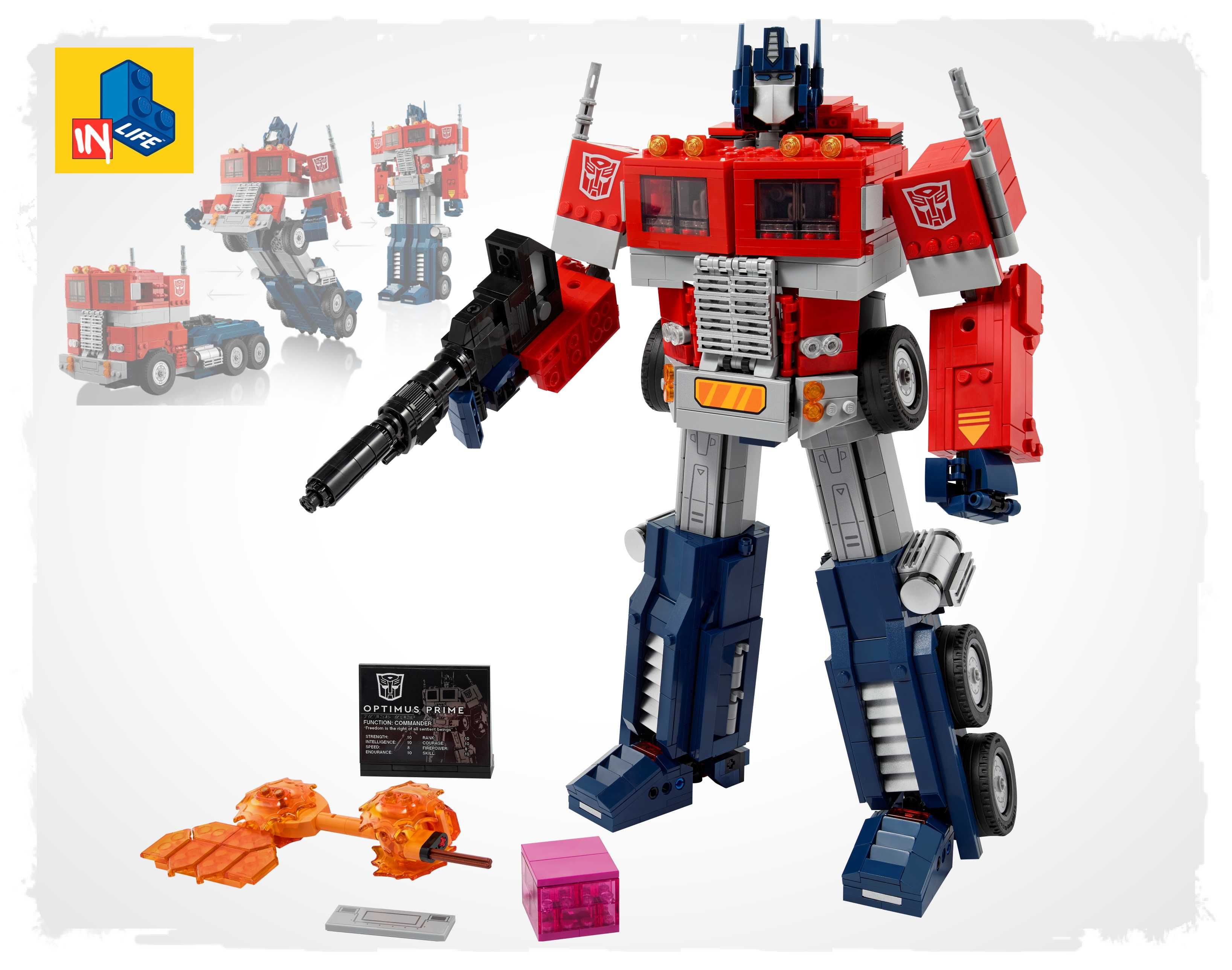 NOU TIP robot lego creator expert Transformers Optimus Prime 10302