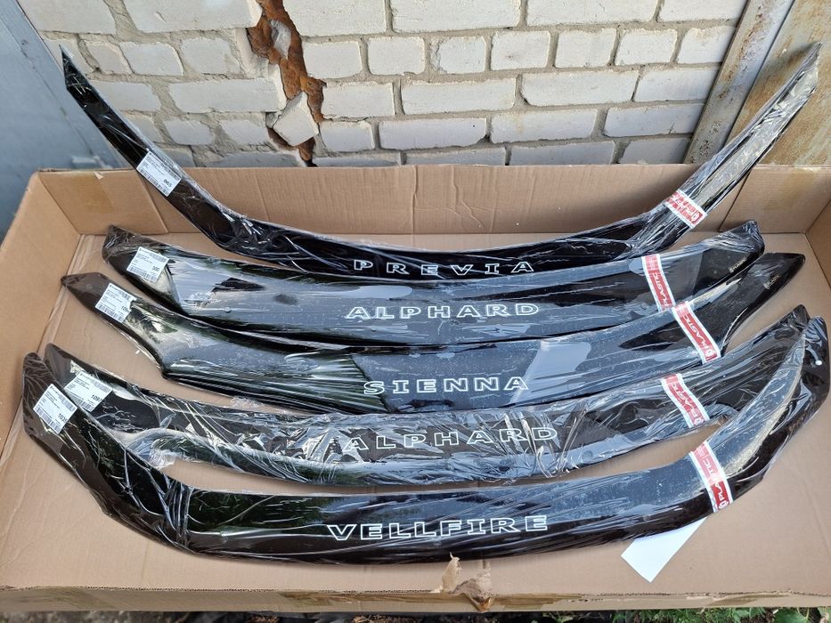 Мухобойка тойота альфард