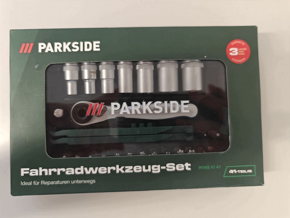 Set de scule pentru biciclete PARKSIDE PFWS 41 A1, 41 bucati set biti