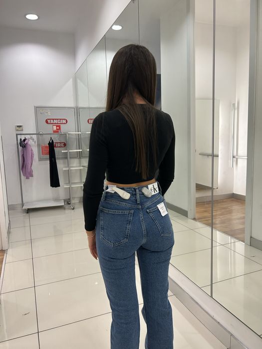 Calvin Klein Дамски дънки Calvin Klein