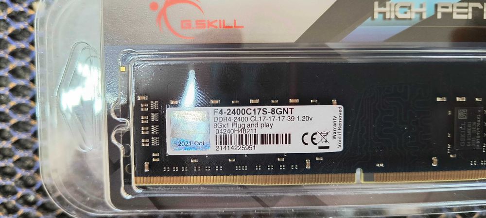 Оперативная память DDR4 -8 гб