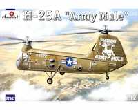 Сборная модель вертолета H-25А (Амодел, 1:72)