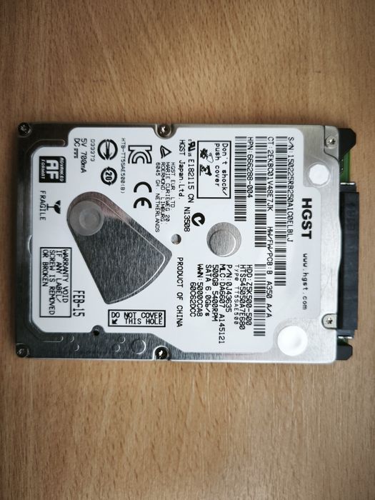 Vând/Schimb Harddisk 2.5" 500 GB