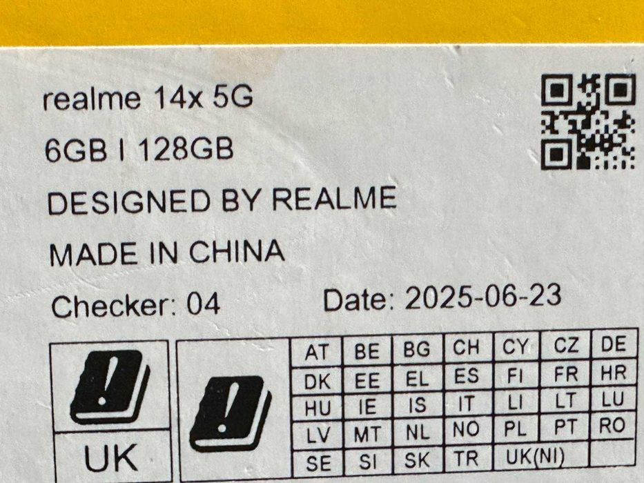 realme 14X 5G 128GB 6GB RAM