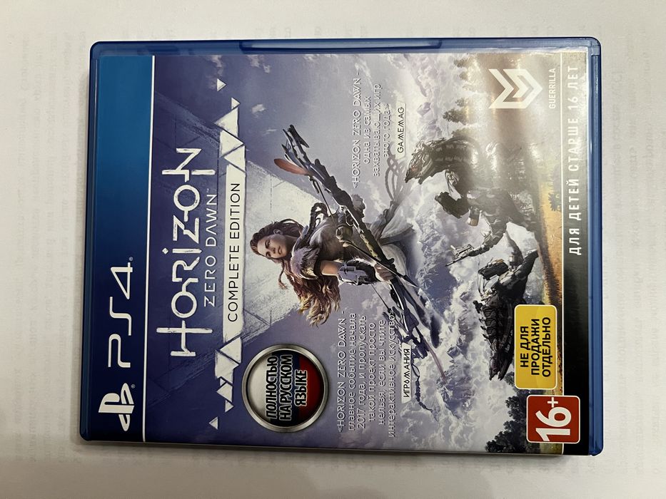 Игра для PS4 “Horizon zero dawn” / Игра для PS4 “Mortal Kombat 11”
