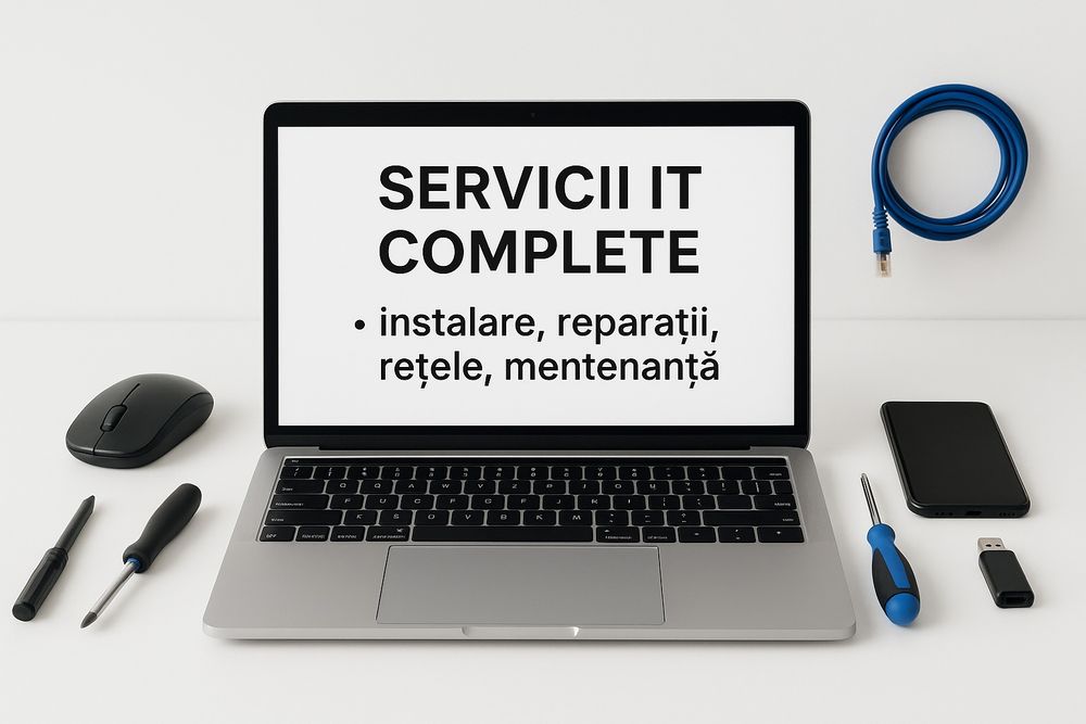 Servicii IT complete – pentru persoane fizice și firme!